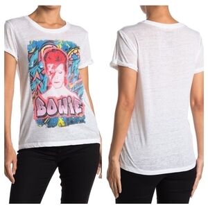 ODD PEOPLE X RKB Bowie Burn Out Tee Size Medium